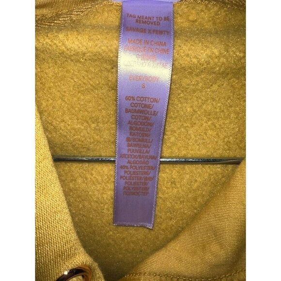 Savage X Fenty Hoodie Rhianna Color: Harvest Gold Size: Everybody - Picture 7 of 9